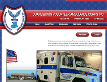 Tablet Screenshot of duanesburgambulance.org